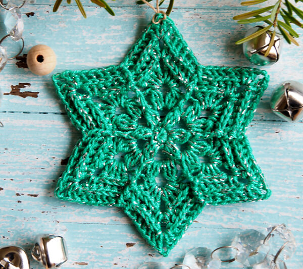 Flower Star Snowflake 2 Knitting/Crochet Pattern - Image 8